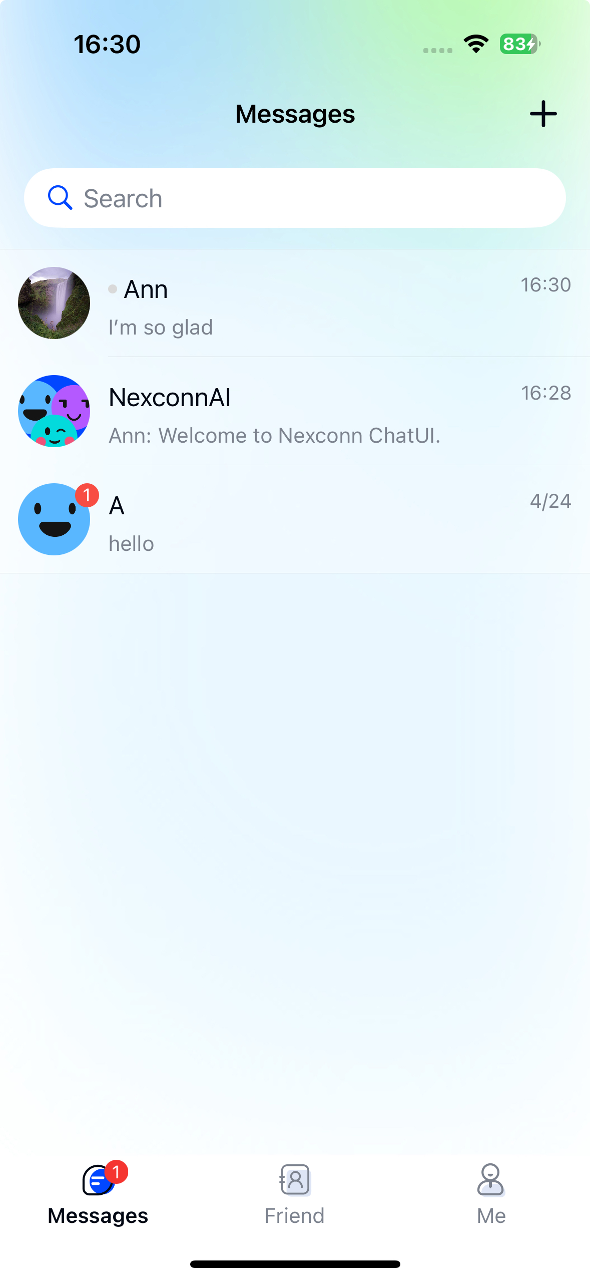 Channel list examples